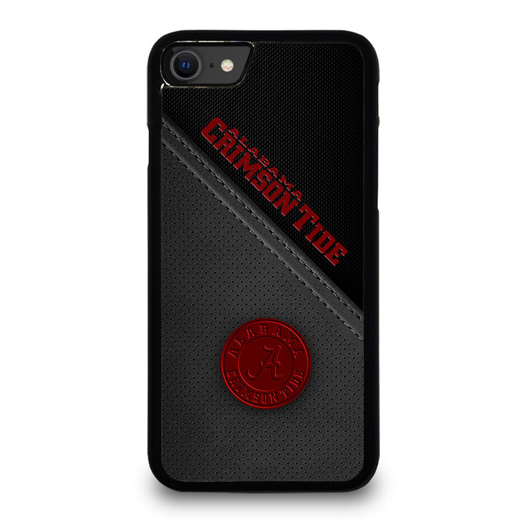 ALABAMA CRIMSON TIDE LEATHER iPhone SE 2020 Case
