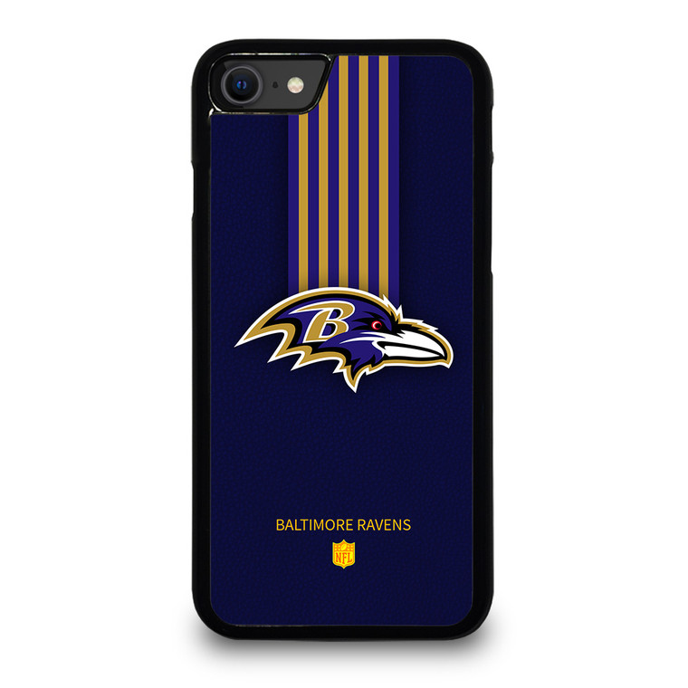 BALTIMORE RAVENS STRIP iPhone SE 2020 Case