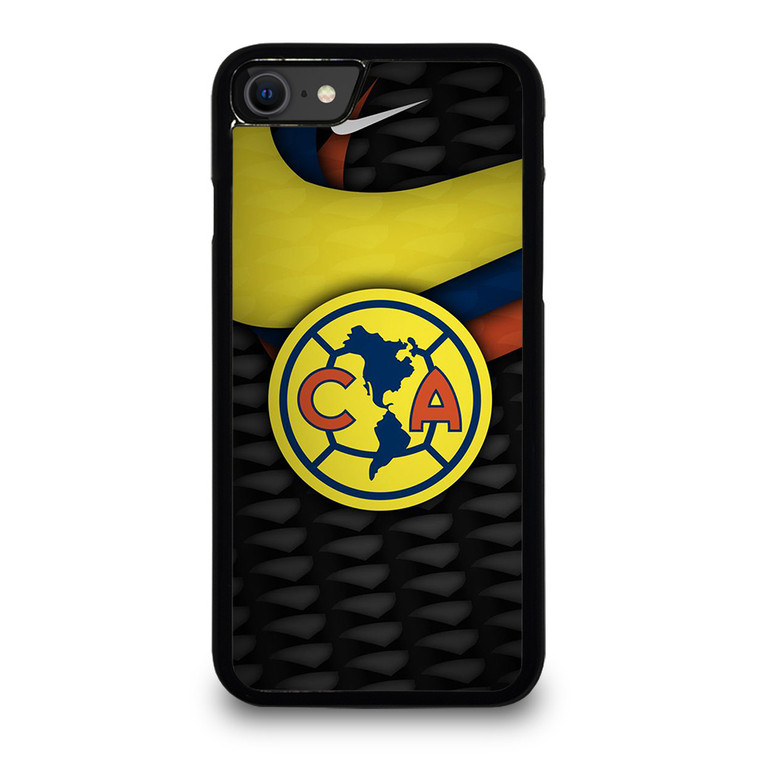 CLUB AMERICA AGUILAS LOGO CARBON iPhone SE 2020 Case