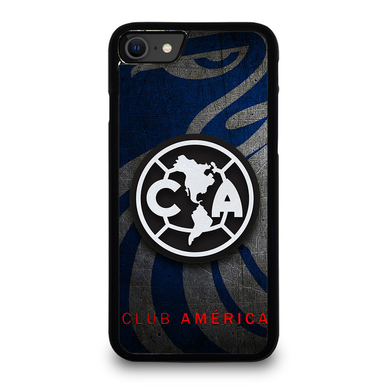 CLUB AMERICA DE FUTBOL LOGO BLUE iPhone SE 2020 Case