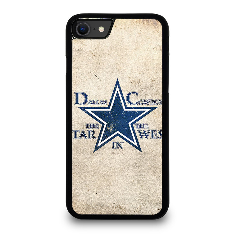 DALLAS COWBOYS STAR IN WEST LOGO iPhone SE 2020 Case