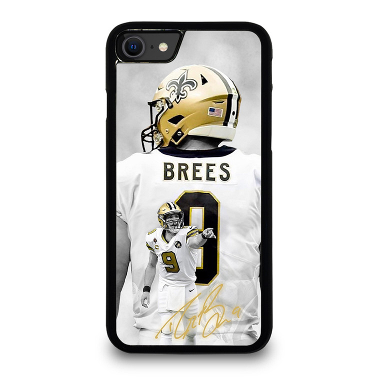 DREW BREES 9 SIGNATURE NEW ORLEANS iPhone SE 2020 Case