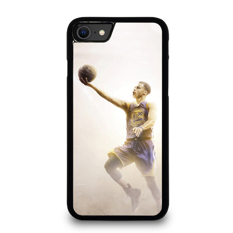 GOLDEN STATE WARRIORS STEPHEN CURRY LAY UP iPhone SE 2020 Case