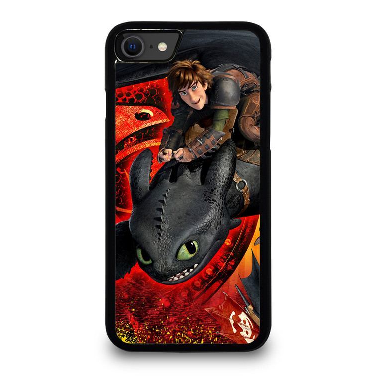HICCUP AND TOOTHLESS HOW TO TRAIN DRAGON iPhone SE 2020 Case