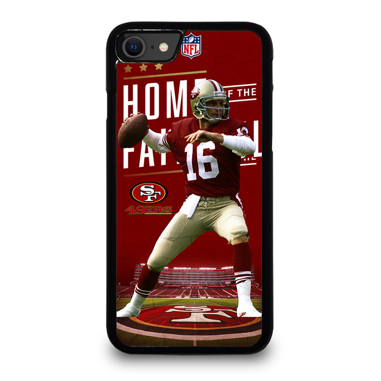 JOE MONTANA 16 SF SAN FRANCISCO 49ERS iPhone SE 2020 Case