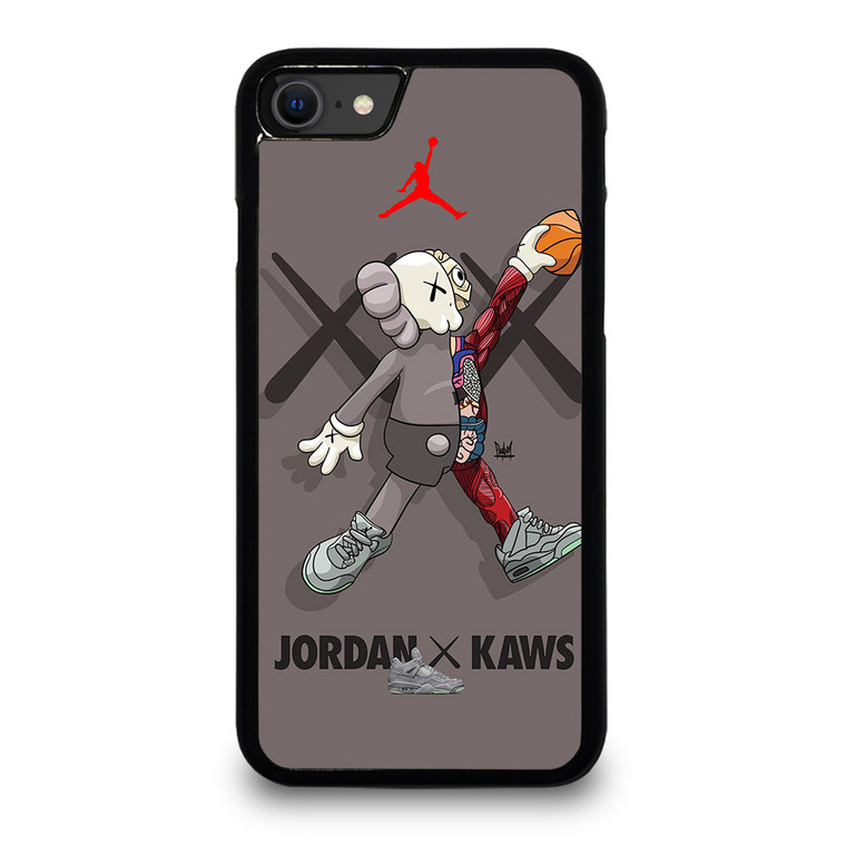 KAWS AIR JORDAN GREY iPhone SE 2020 Case
