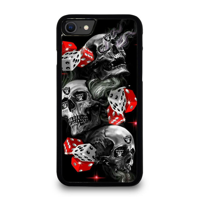 OAKLAND RAIDERS SKULL LOGO iPhone SE 2020 Case