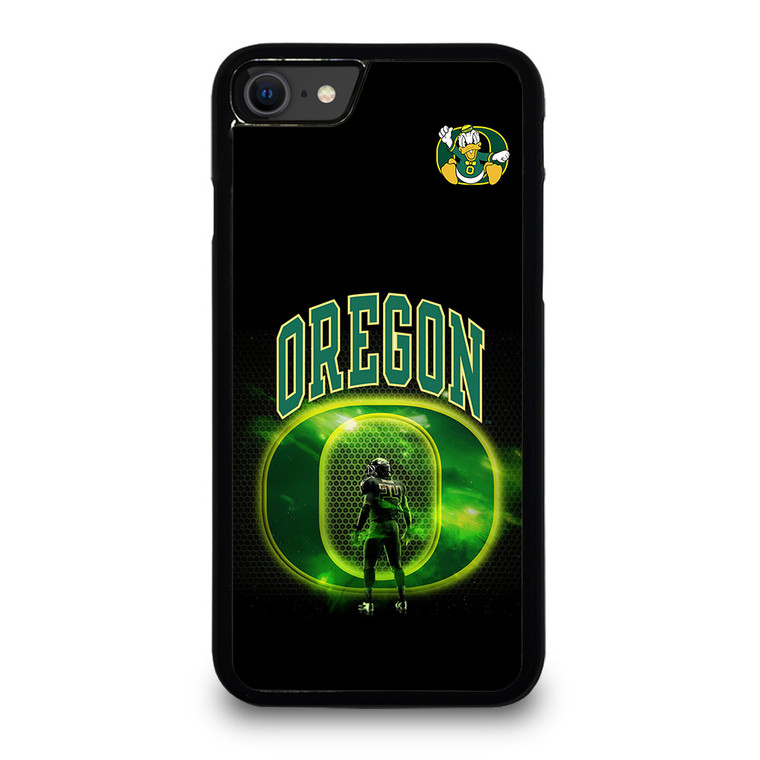 OREGON DUCKS FOOTBALL UNIVERSITY TEAM LOGO iPhone SE 2020 Case