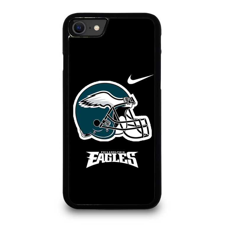 PHILADELPHIA EAGLES NIKE LOGO HELMET iPhone SE 2020 Case