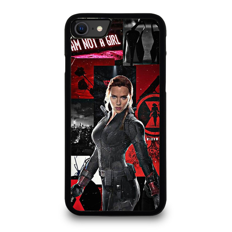 SCARLETT JOHANSSON BLACK WIDOW iPhone SE 2020 Case