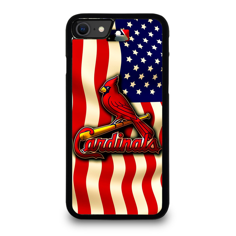 ST LOUIS CARDINALS MLB FLAG iPhone SE 2020 Case