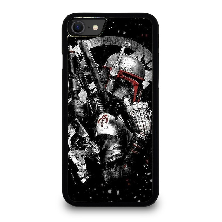 STAR WARS BOBA FETT ART iPhone SE 2020 Case