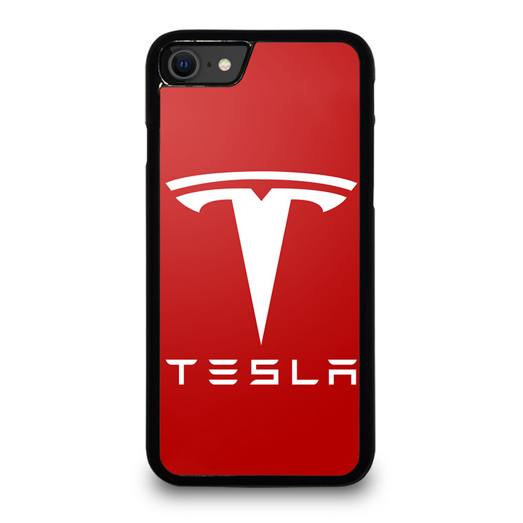 TESLA MOTORS RED LOGO iPhone SE 2020 Case