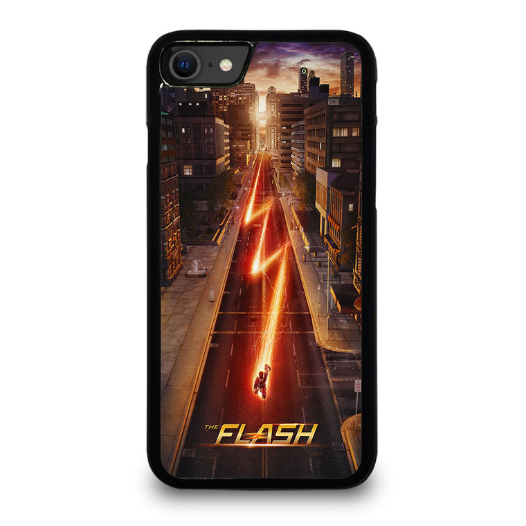 THE FLASH DCSUPERHERO LOGO iPhone SE 2020 Case THE FLASH DCSUPERHERO LOGO iPhone SE 2020 Case