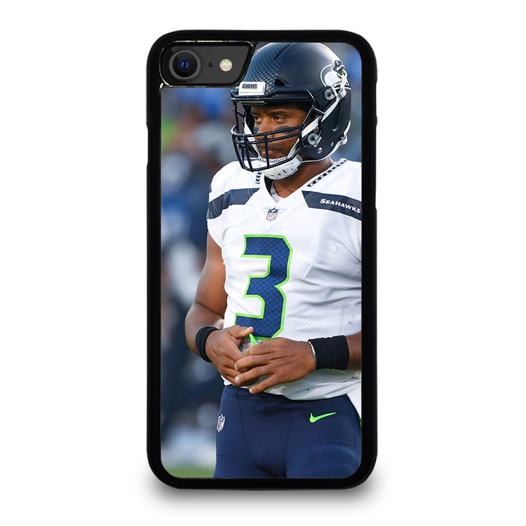WILSON SEATTLE SEAHAWKS WHITE JERSEY iPhone SE 2020 Case