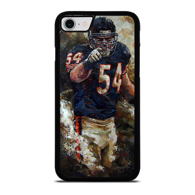 ART BRIAN URLACHER CHICAGO BEARS iPhone SE 2022 Case