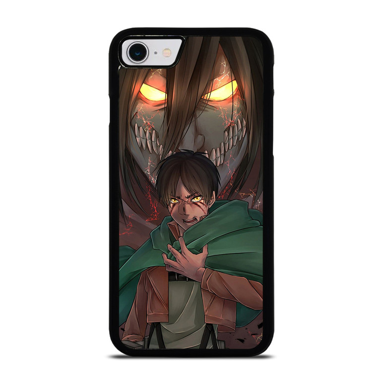 ATTACK ON TITAN EREN YEAGER ANIME MANGA iPhone SE 2022 Case
