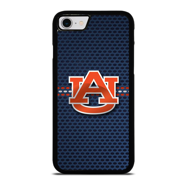 AUBURN TIGERS FOOTBALL CARBON BLUE LOGO iPhone SE 2022 Case