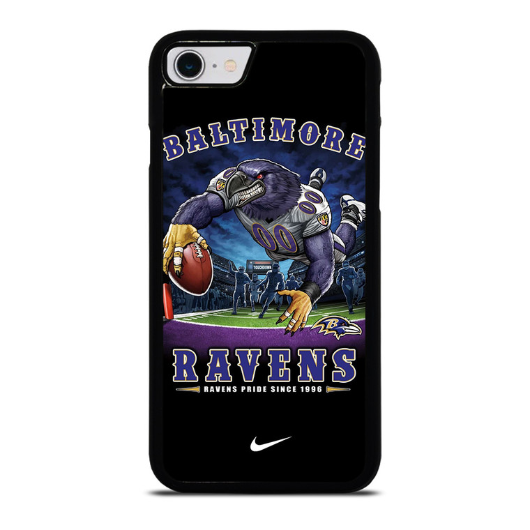 BALTIMORE RAVENS NFL ART iPhone SE 2022 Case