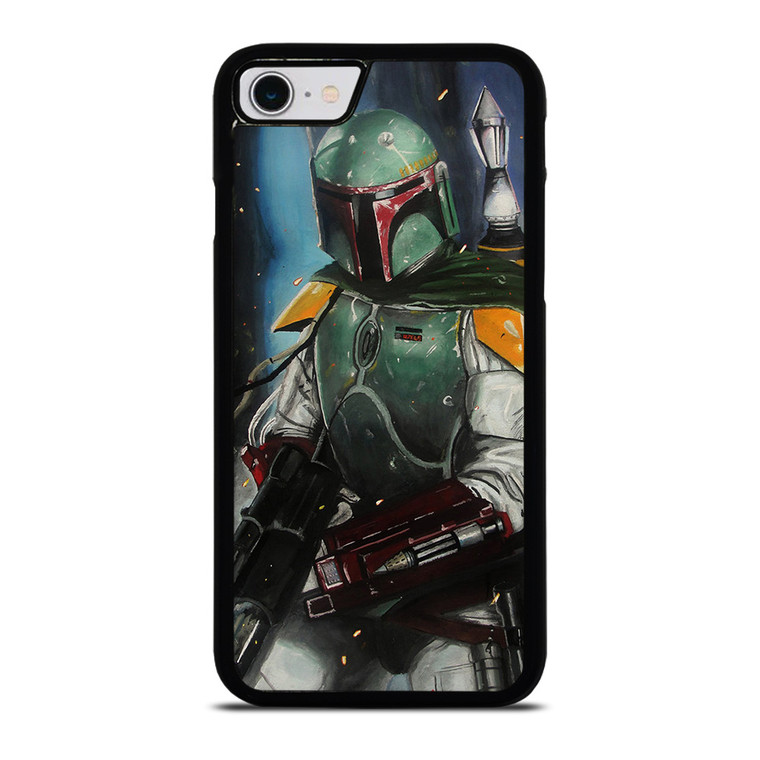 BOBA FETT STAR WARS ART iPhone SE 2022 Case