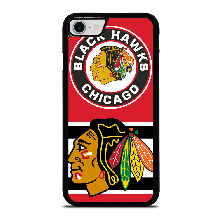 CHICAGO BLACKHAWKS NHL LOGO iPhone SE 2022 Case