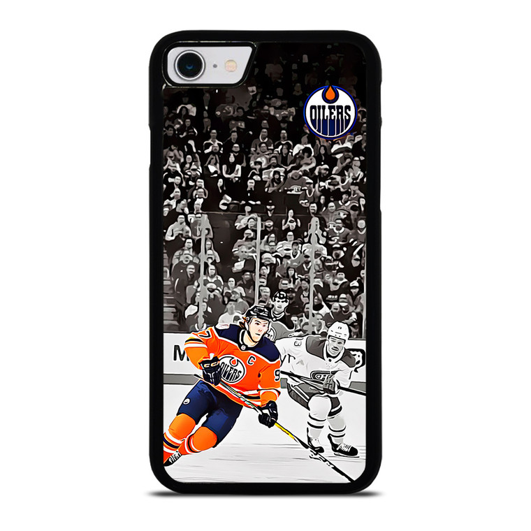 CONNOR MCDAVID HOCKEY OILERS LEAGUE iPhone SE 2022 Case