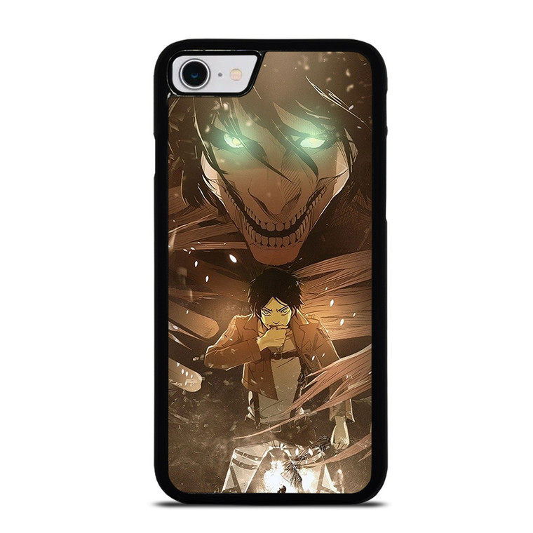 EREN YEAGER ATTACK ON TITAN iPhone SE 2022 Case