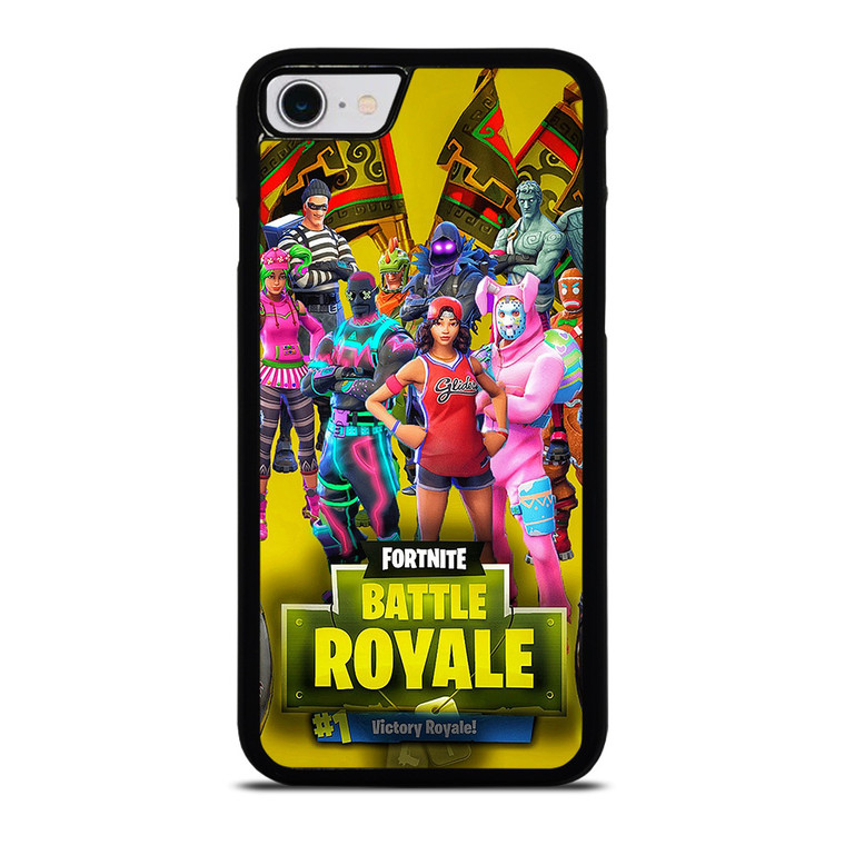FORTNITE BATTLE ROYALE ALL CHARACTER iPhone SE 2022 Case