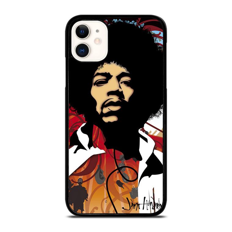 JIMI HENDRIX ART iPhone 11 Case