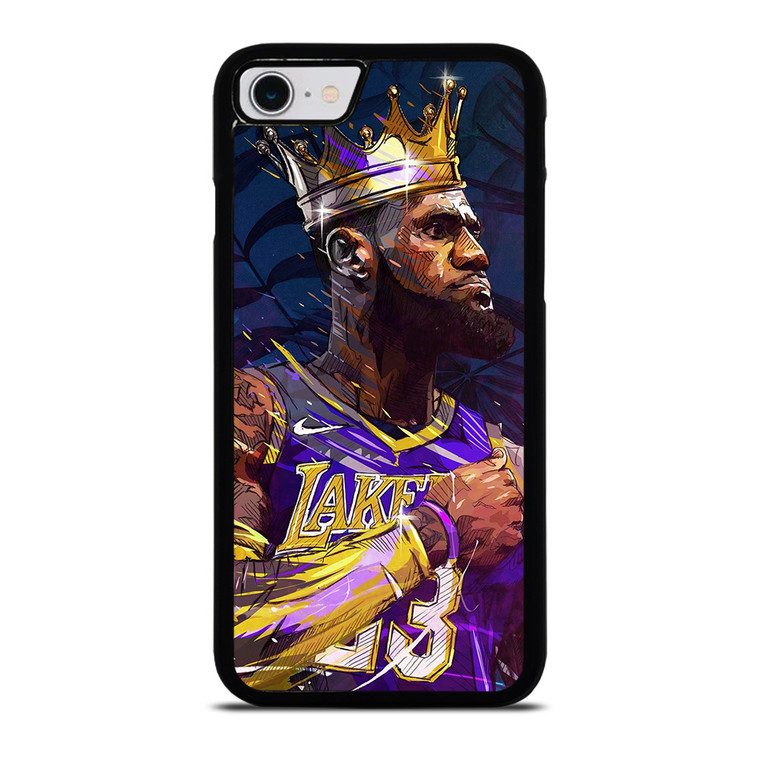 KING LEBRON JAMES LA LAKERS 23 iPhone SE 2022 Case