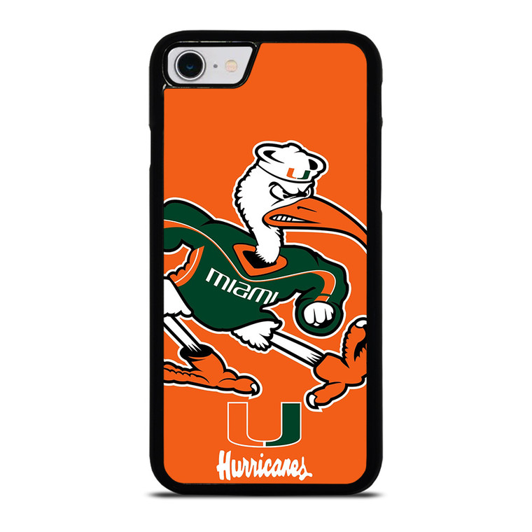 MIAMI HURRICANES FOOTBALL MASCOT iPhone SE 2022 Case