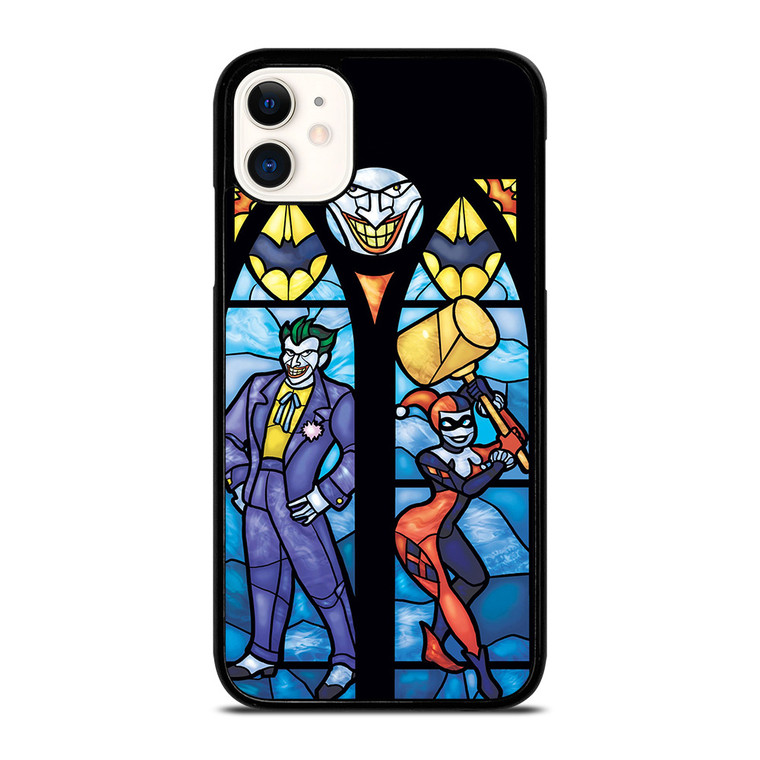 JOKER AND HARLEY QUINN ART iPhone 11 Case