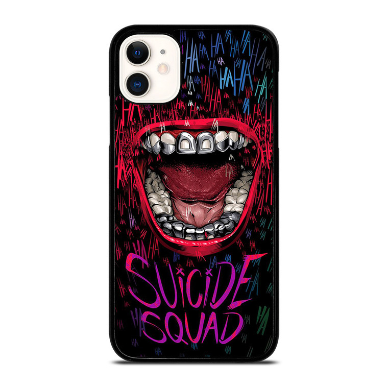 JOKER COMIC SUICIDE SQUAD HAHAHA iPhone 11 Case