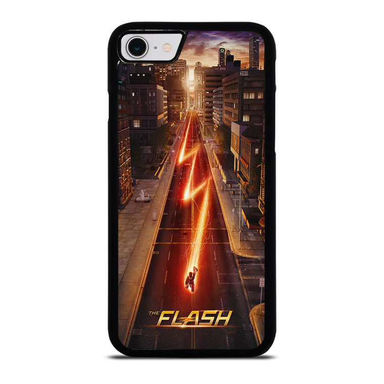 THE FLASH DCSUPERHERO LOGO iPhone SE 2022 Case THE FLASH DCSUPERHERO LOGO iPhone SE 2022 Case