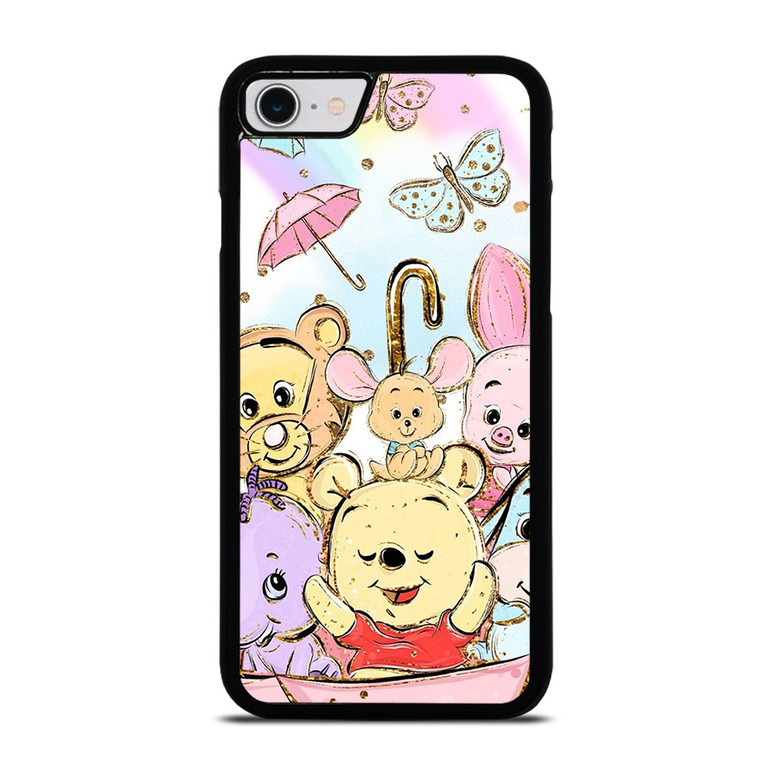 WINNIE THE POOH AND FRIENDS UMBRELA iPhone SE 2022 Case WINNIE THE POOH AND FRIENDS UMBRELA iPhone SE 2022 Case