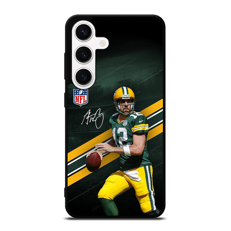 AARON RODGERS PACKERS SIGNATURE Samsung Galaxy S24 Case
