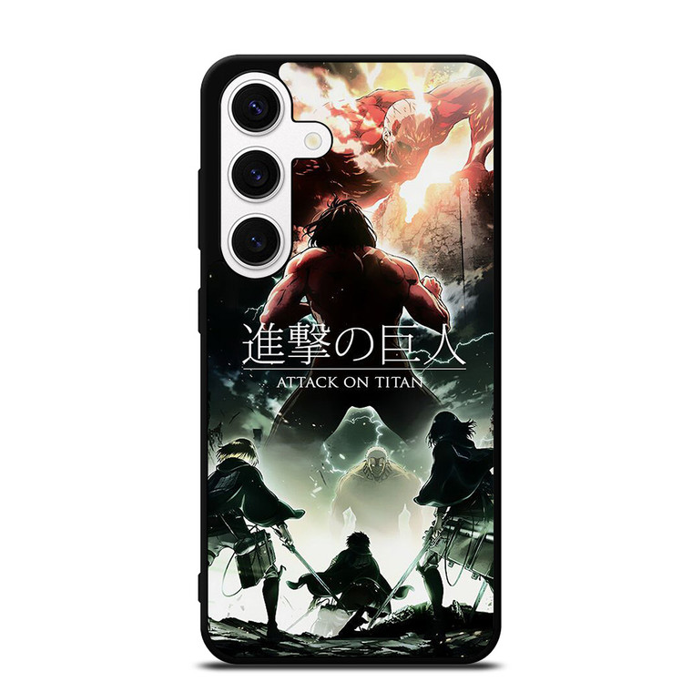 ATTACK ON TITAN ALL CHARACTER FINAL Samsung Galaxy S24 Case