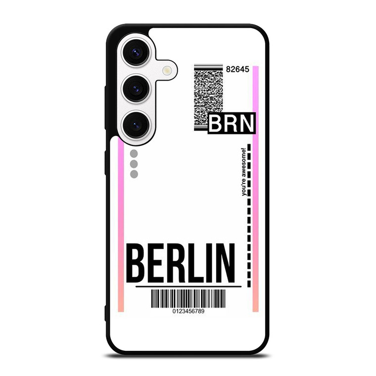 BERLIN BOARDING PASS Samsung Galaxy S24 Case