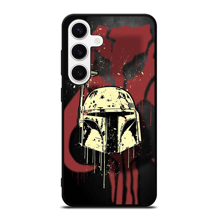 BOBA FETT HELMET STAR WARS ART Samsung Galaxy S24 Case