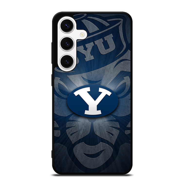 BYU COUGARS BRIGHAM YOUNG UNIVERSITY LOGO Samsung Galaxy S24 Case