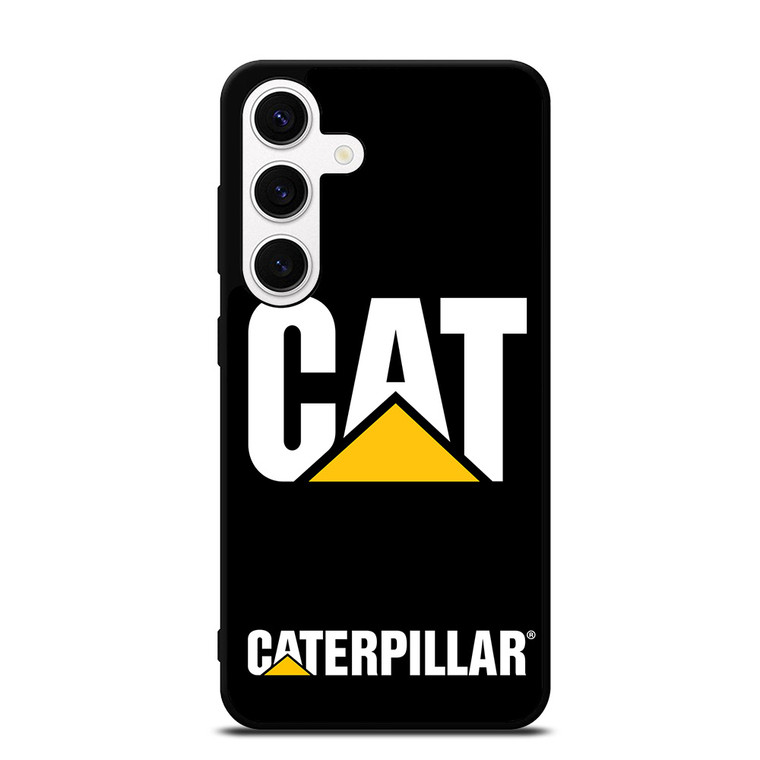 CAT CATERPILLAR BLACK LOGO Samsung Galaxy S24 Case