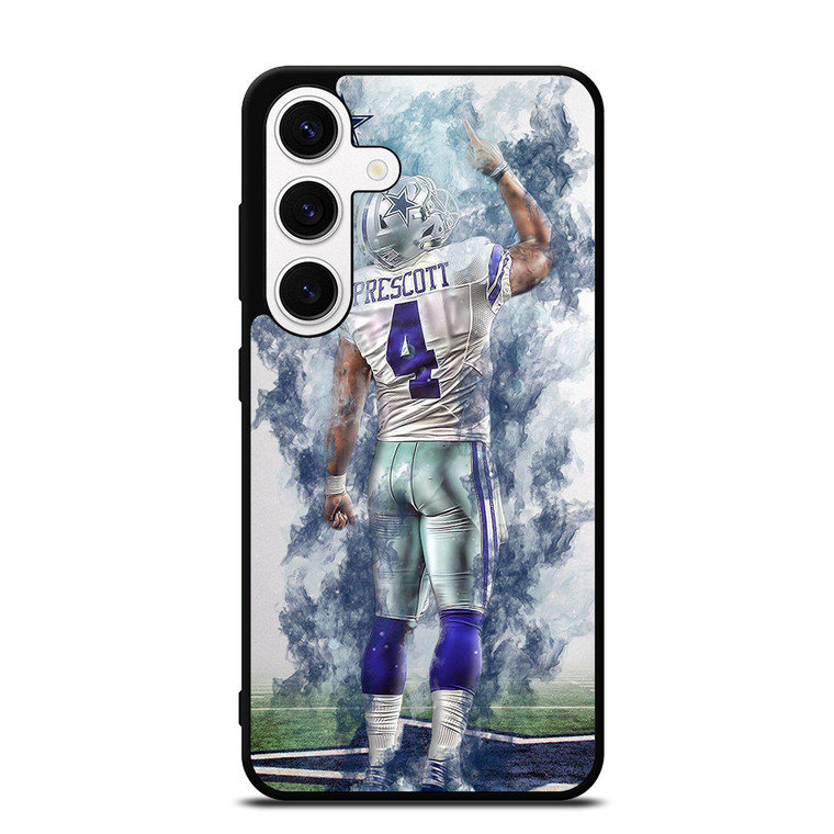 DAK PRESCOTT SMOKE COWBOYS DALLAS COWBOYS FOOTBALL Samsung Galaxy S24 Case