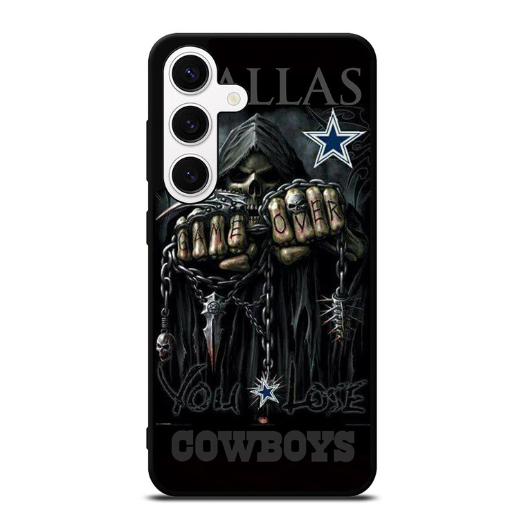 DALLAS COWBOYS SKULL YOU LOSE Samsung Galaxy S24 Case