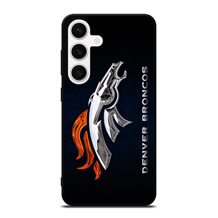 DENVER BRONCOS LOGO SILVER HORSE Samsung Galaxy S24 Case
