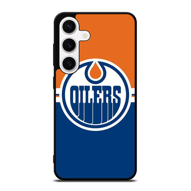 EDMONTON OILERS NHL HOCKEY TEAM LOGO Samsung Galaxy S24 Case