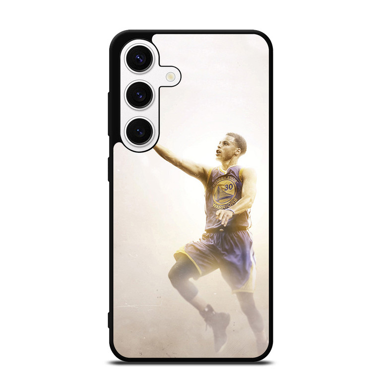 GOLDEN STATE WARRIORS STEPHEN CURRY LAY UP Samsung Galaxy S24 Case
