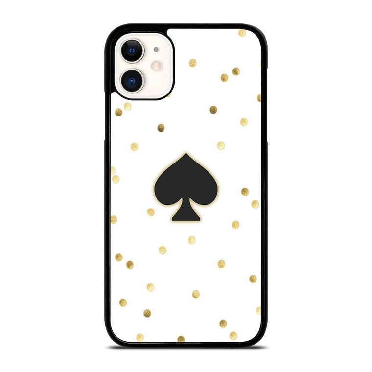 KATE SPADE NEW YORK LOGO GOLD iPhone 11 Case