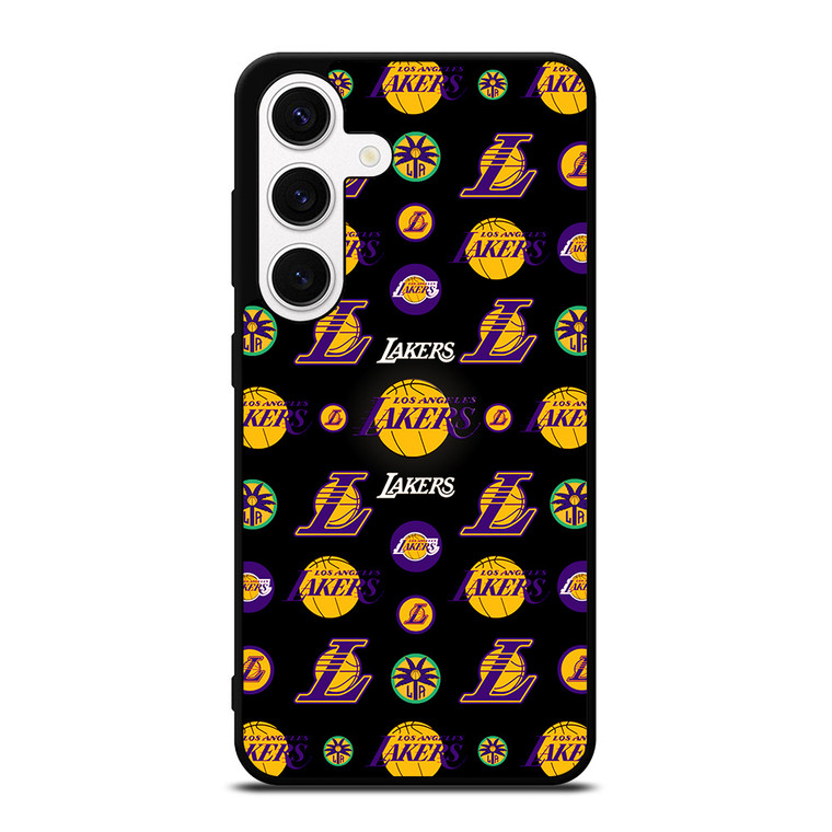 LA LAKERS NBA COLLAGE Samsung Galaxy S24 Case