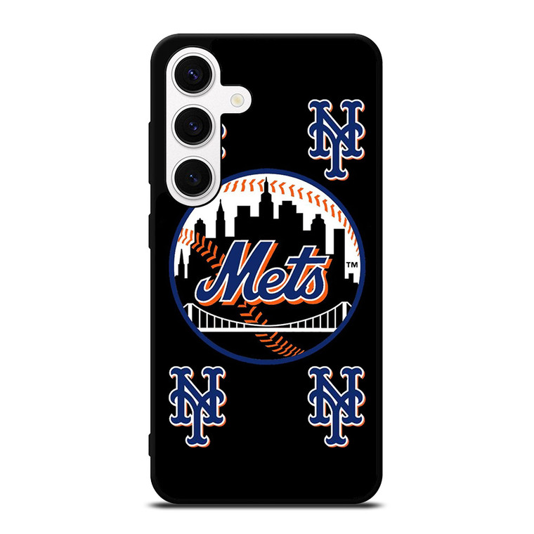 NEW YORK METS BATCH Samsung Galaxy S24 Case