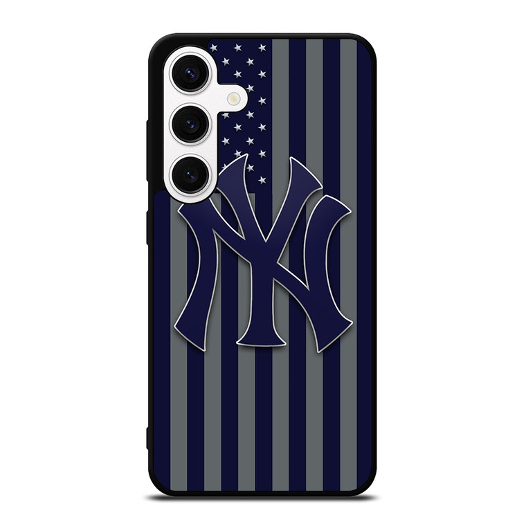 NEW YORK YANKEES USA FLAG ICON Samsung Galaxy S24 Case